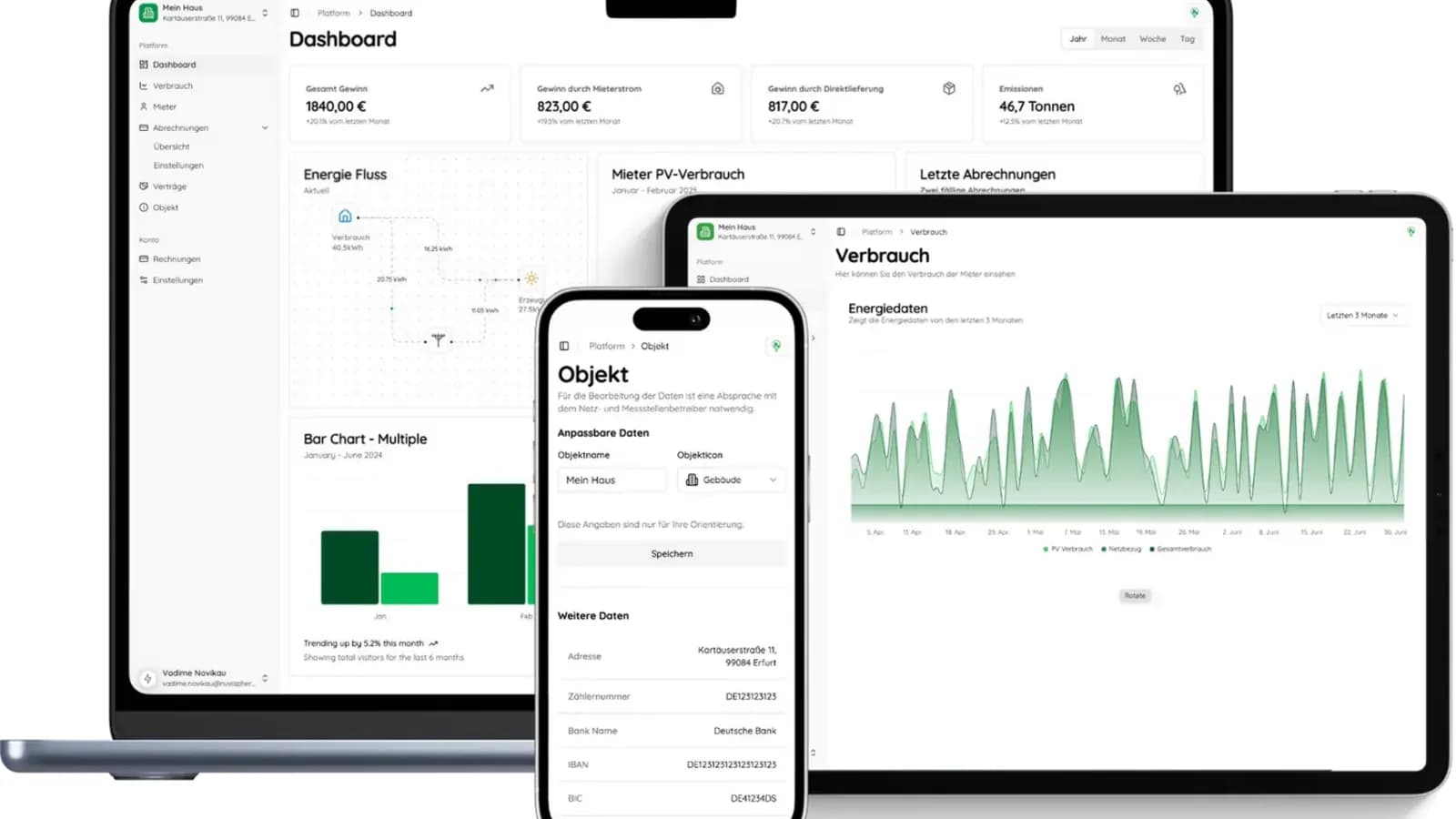 Planung und Setup eines Mieterstromprojekts